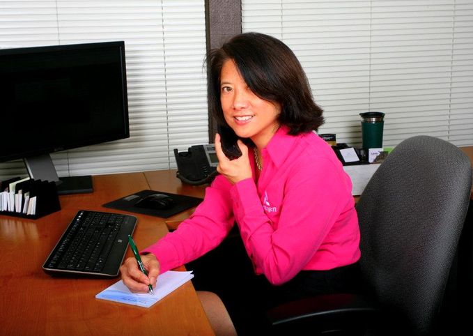 Adrienne Wong co-owns TeamLogic IT of Mountain View with her husband Jon Simms.